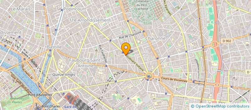 localisation de l'entreprise MONSIEUR LEO LEPAGE  PARIS