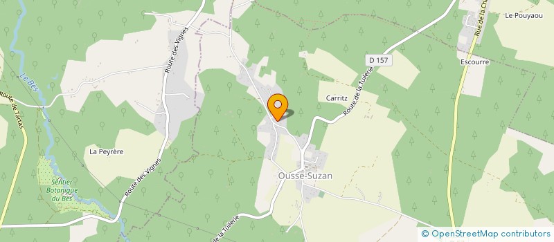 localisation de l'entreprise MONSIEUR LEO LEROYER  OUSSE-SUZAN