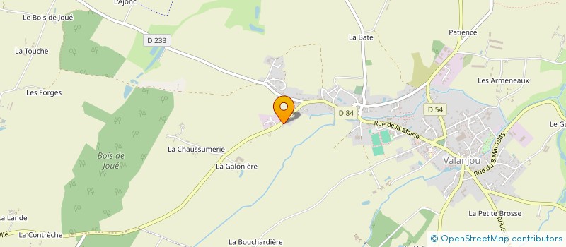 localisation de l'entreprise MONSIEUR LEO LIBERGE  CHEMILLE-EN-ANJOU