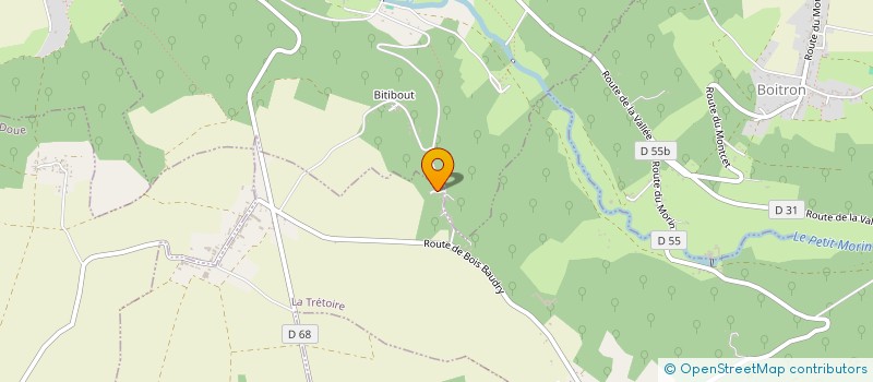 localisation de l'entreprise MONSIEUR LEO LIENARD  LA TRETOIRE