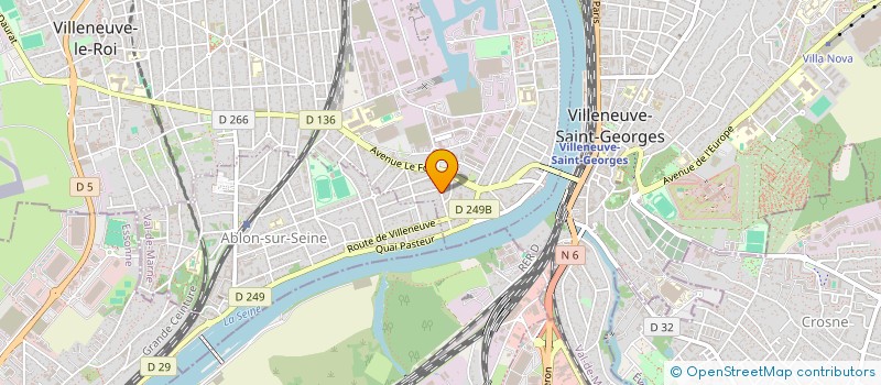 localisation de l'entreprise MONSIEUR LEO LIU  VILLENEUVE-LE-ROI