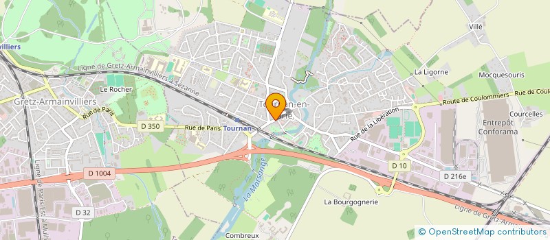 localisation de l'entreprise MONSIEUR LEO LIU  GRETZ-ARMAINVILLIERS