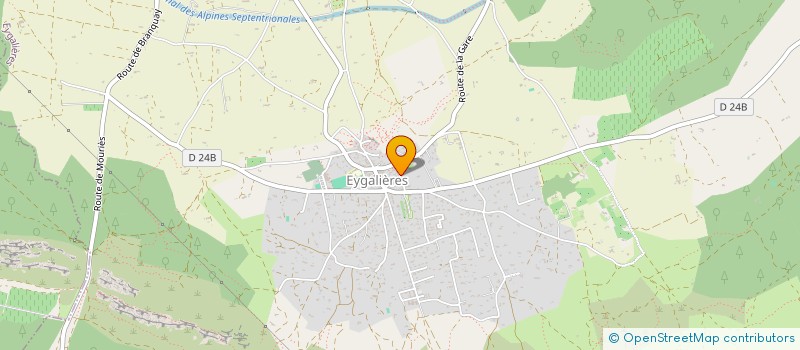 localisation de l'entreprise MONSIEUR LEO LUCAS  EYGALIERES