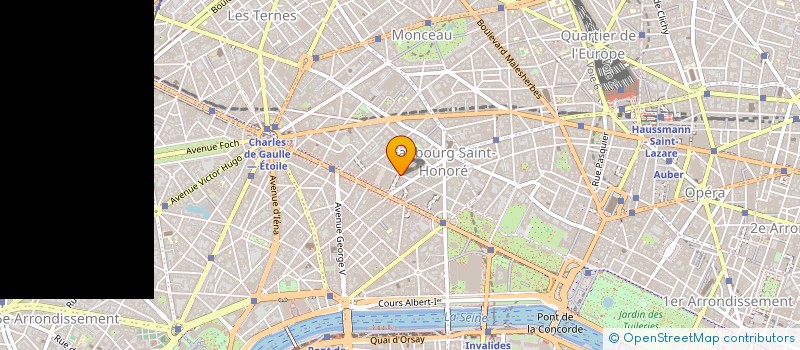 localisation de l'entreprise MONSIEUR LEO LUCIANI  PARIS