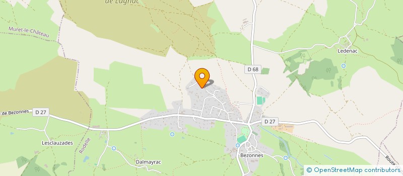 localisation de l'entreprise MONSIEUR LEO MACARY  RODELLE