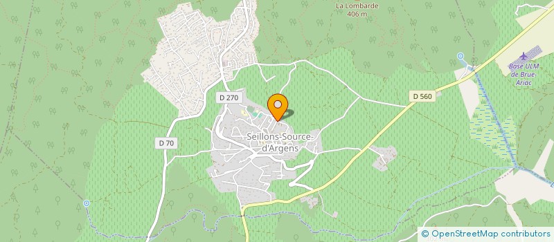 localisation de l'entreprise MONSIEUR LEO MAGAUD  SEILLONS-SOURCE-D'ARGENS