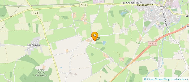 localisation de l'entreprise MONSIEUR LEO MAILLARD  BOUVRON