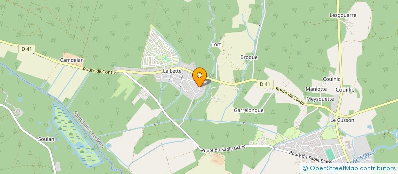 localisation de l'entreprise MONSIEUR LEO MALRIC  SAINT-JULIEN-EN-BORN