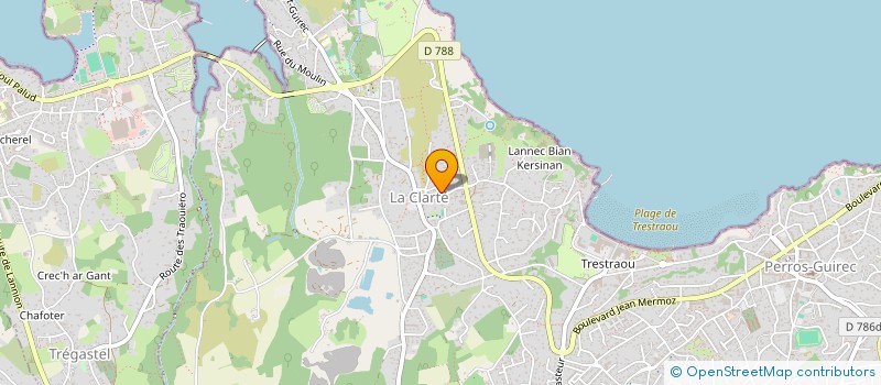 localisation de l'entreprise MONSIEUR LEO MARIOTTE  PERROS-GUIREC