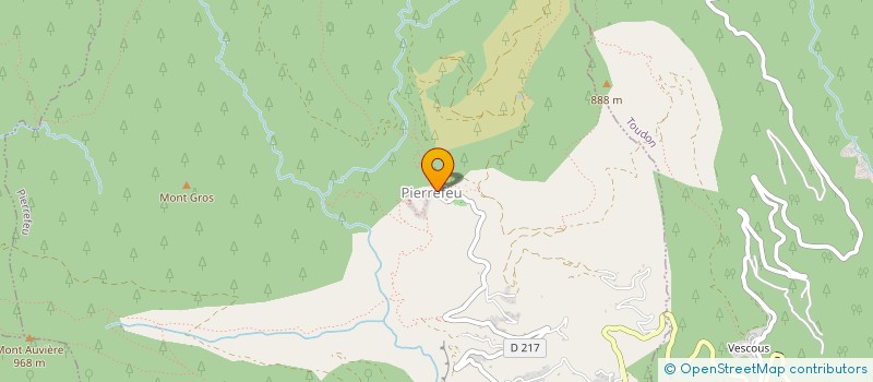 localisation de l'entreprise MONSIEUR LEO MARSAL  PIERREFEU