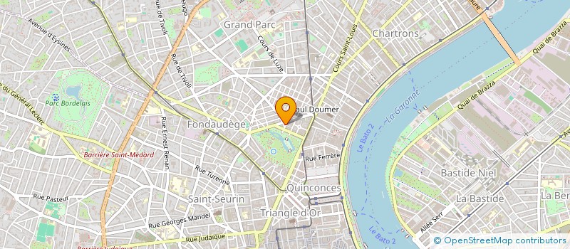 localisation de l'entreprise MONSIEUR LEO MARTINEZ  BORDEAUX