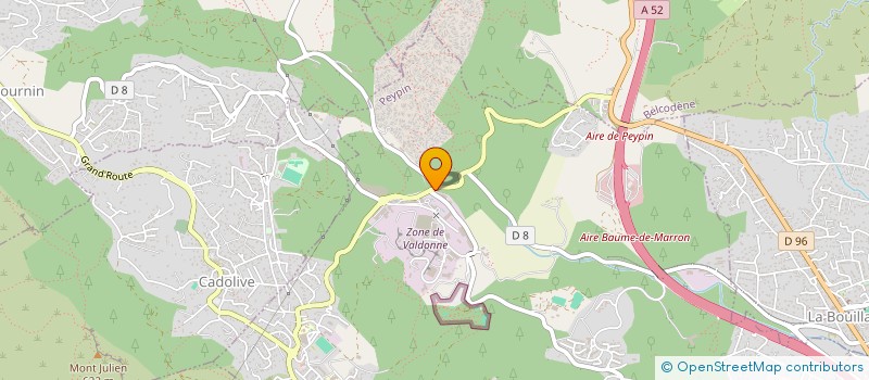 localisation de l'entreprise MONSIEUR LEO MARTINEZ  PEYPIN