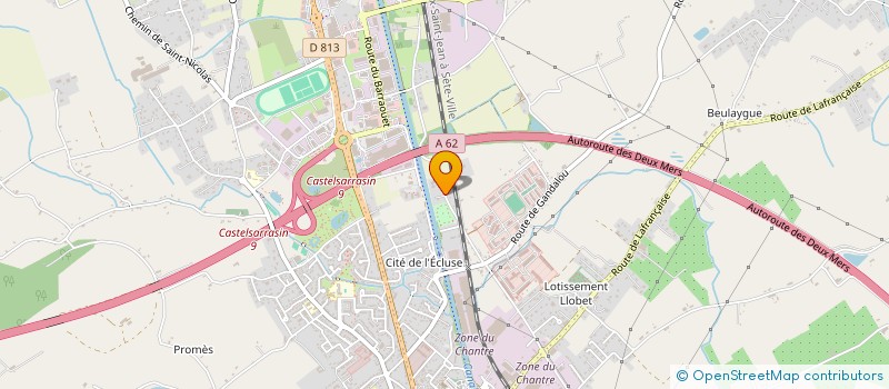 localisation de l'entreprise MONSIEUR LEO MARTY  CASTELSARRASIN