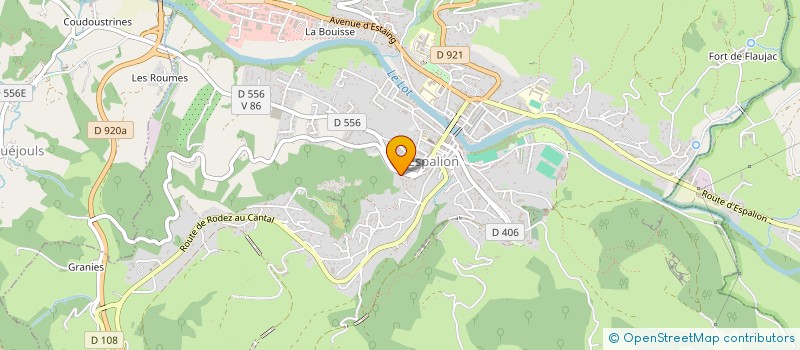 localisation de l'entreprise MONSIEUR LEO MARUT  ESPALION