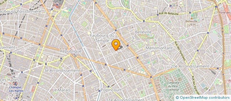 localisation de l'entreprise MONSIEUR LEO MENDOZA  PARIS