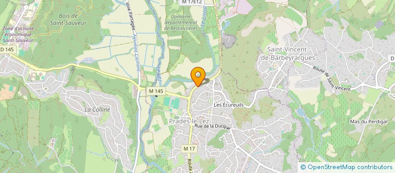 localisation de l'entreprise MONSIEUR LEO MENIER  PRADES-LE-LEZ