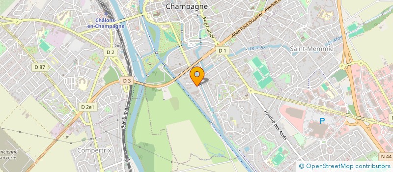 localisation de l'entreprise MONSIEUR LEO MERCIER  CHALONS-EN-CHAMPAGNE