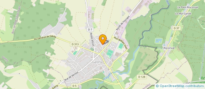 localisation de l'entreprise MONSIEUR LEO MESSER  GASNY