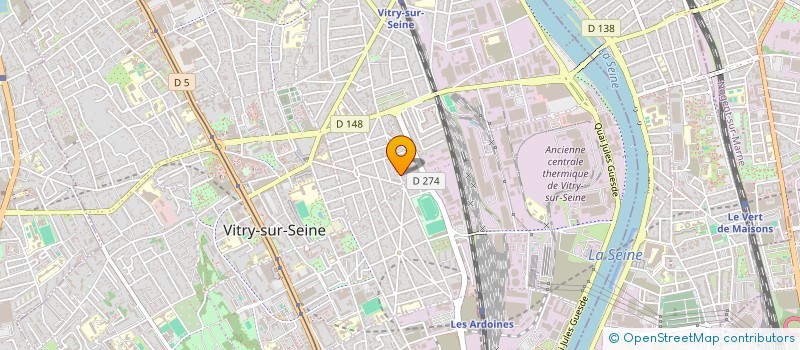 localisation de l'entreprise MONSIEUR LEO MESTROVIC  VITRY-SUR-SEINE