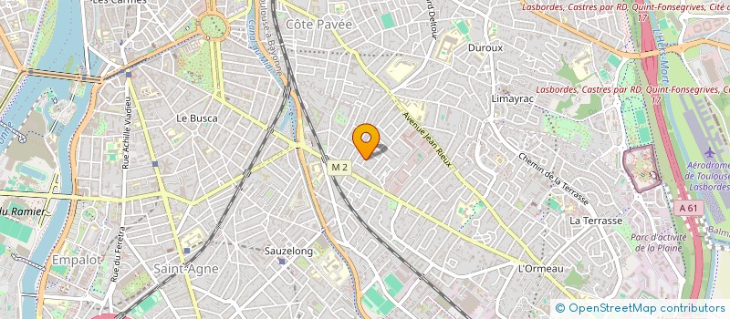 localisation de l'entreprise MONSIEUR LEO METAYER à TOULOUSE
