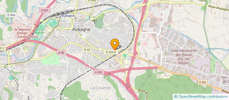 localisation de l'entreprise MONSIEUR LEO MILLIARD à AUBAGNE