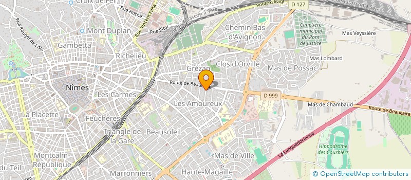 localisation de l'entreprise MONSIEUR LEO MONTEIL  NIMES