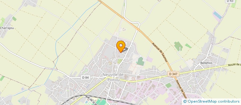 localisation de l'entreprise MONSIEUR LEO MOREAU  NEUVILLE-DE-POITOU