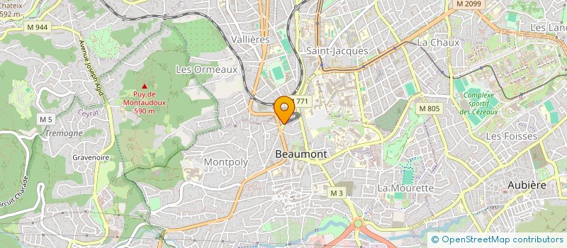 localisation de l'entreprise MONSIEUR LEO MOULIN à BEAUMONT