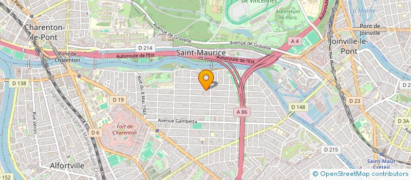 localisation de l'entreprise MONSIEUR LEO MOUREY  MAISONS-ALFORT