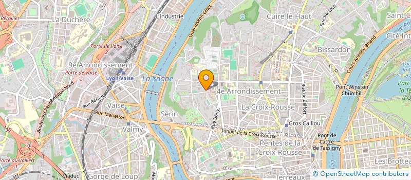 localisation de l'entreprise MONSIEUR LEO MOYSE-CATINOT  LYON