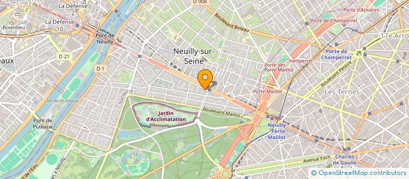 localisation de l'entreprise MONSIEUR LEO NATAF à NEUILLY-SUR-SEINE