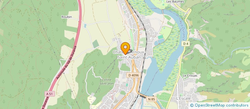 localisation de l'entreprise MONSIEUR LEO NERVI  CHATEAU-ARNOUX-SAINT-AUBAN