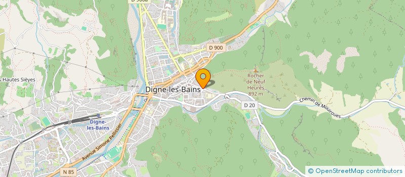 localisation de l'entreprise MONSIEUR LEO NONNON à DIGNE-LES-BAINS