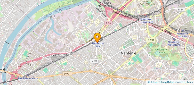 localisation de l'entreprise MONSIEUR LEO NOUGARET  NANTERRE