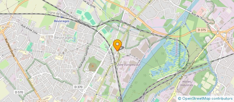 localisation de l'entreprise MONSIEUR LEO NOURRY--GROUX  ANZIN