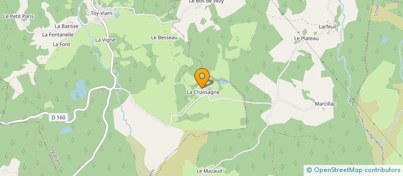 localisation de l'entreprise MONSIEUR LEO ORLIANGES  SAINT-MERD-LES-OUSSINES