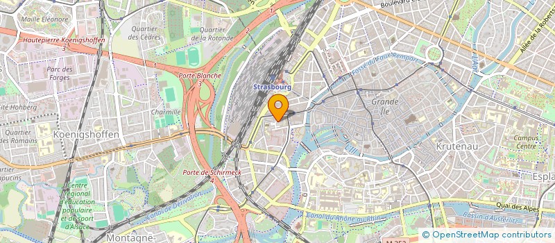 localisation de l'entreprise MONSIEUR LEO PAJOT à STRASBOURG