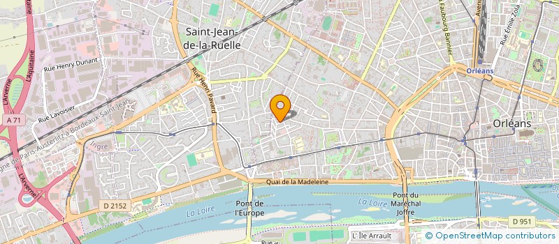 localisation de l'entreprise MONSIEUR LEO PASDOIT à ORLEANS