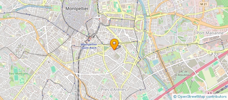 localisation de l'entreprise MONSIEUR LEO PASEK à MONTPELLIER