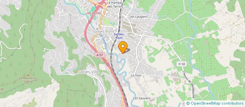 localisation de l'entreprise MONSIEUR LEO-PAUL BILQUEZ  SOLLIES-PONT