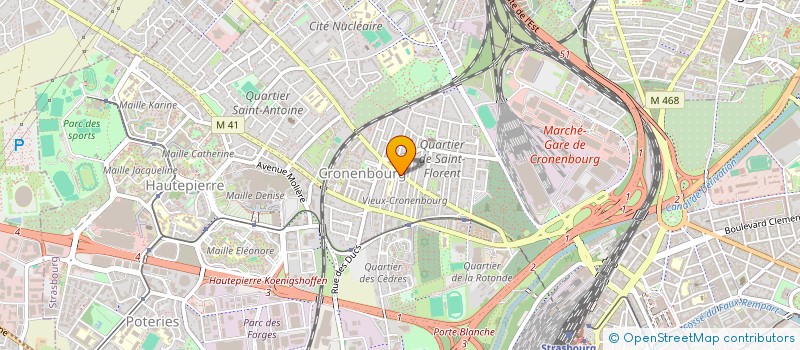 localisation de l'entreprise MONSIEUR LEO-PAUL LEMONNIER à STRASBOURG