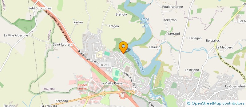 localisation de l'entreprise MONSIEUR LEO-PAUL ROUILLE  MUZILLAC