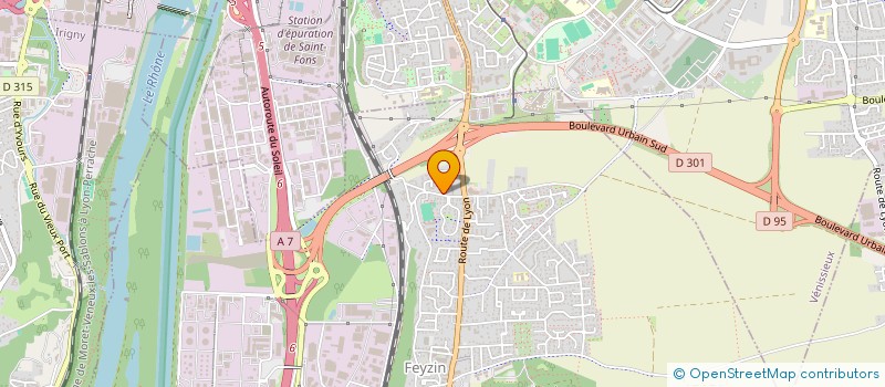 localisation de l'entreprise MONSIEUR LEO PAYA  FEYZIN