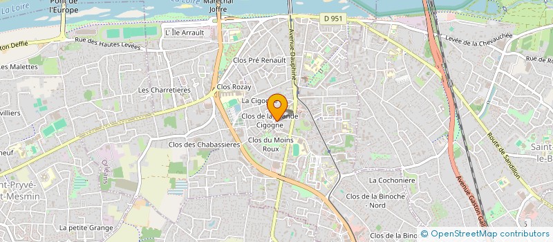 localisation de l'entreprise MONSIEUR LEO PEREIRA à ORLEANS