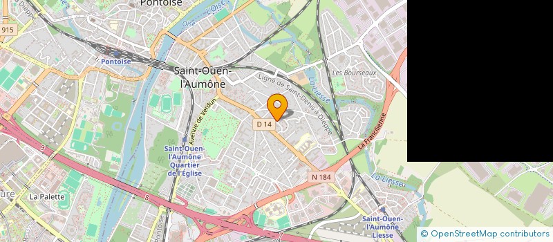 localisation de l'entreprise MONSIEUR LEO PERIE à SAINT-OUEN-L'AUMONE