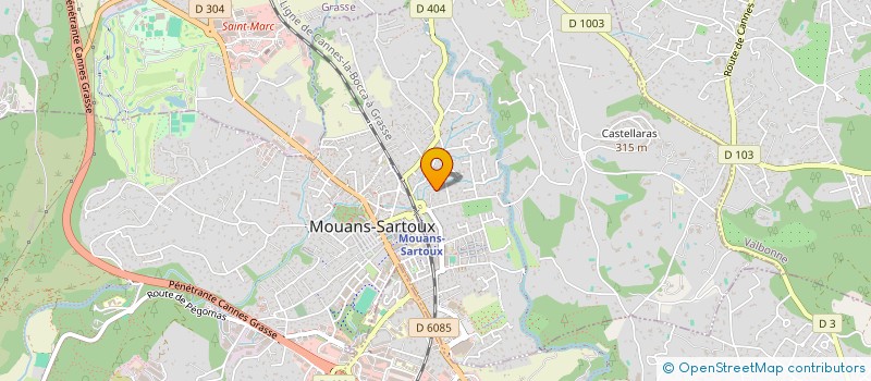 localisation de l'entreprise MONSIEUR LEO PEROTTO  MOUANS-SARTOUX