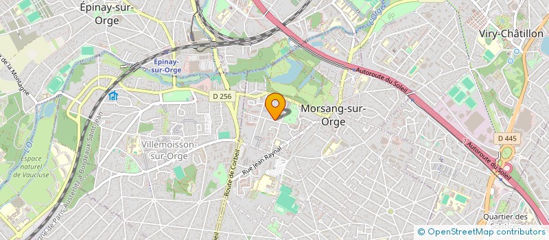 localisation de l'entreprise MONSIEUR LEO PERRUCHOT à MORSANG-SUR-ORGE