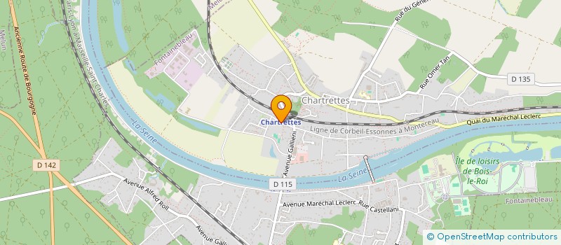 localisation de l'entreprise MONSIEUR LEO PETIT  CHARTRETTES