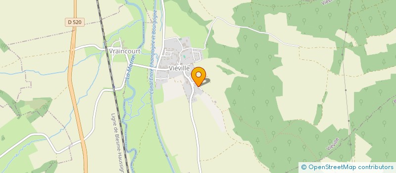 localisation de l'entreprise MONSIEUR LEO PETITCOLAS  VIEVILLE