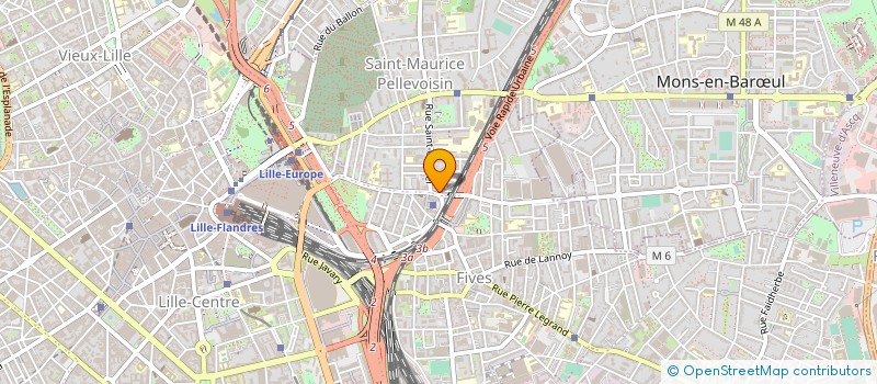 localisation de l'entreprise MONSIEUR LEO PIEROT à LILLE